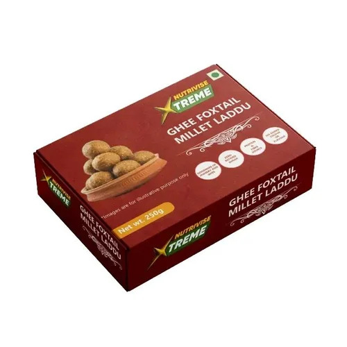 Ghee Foxtail Millet Laddu - 100% Pure, 250 Grams Regular Size | Tasty Sweet Delicacy with 30 Days Shelf Life, Cool and Dry Storage