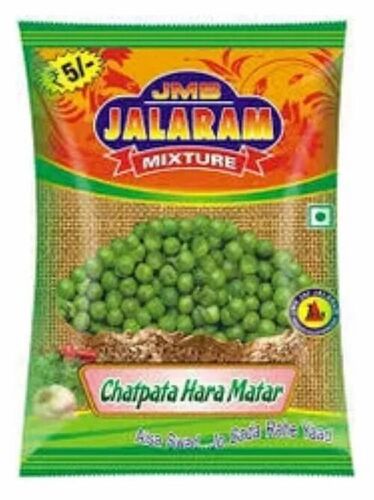 Green Peas Namkeen Packaging Pouch - Plastic, Printed Multi Color Design | Durable and Versatile Snack Storage Solution