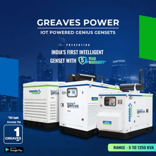 Industrial Diesel Generating Set - Color: Any Color