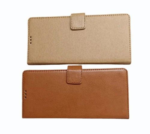 Leather Mobile Flip Cover  - Android Version: Na