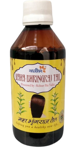 Maha Bhringraj Oil - 200ml Herbal Hair Oil & Serum | 12 Months Shelf Life, Nourishing Oil for Healthy Hair Care