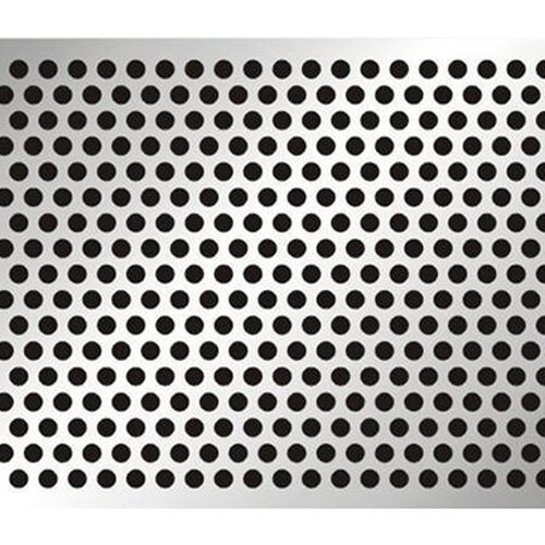 Perforated Sheets - Color: Silver