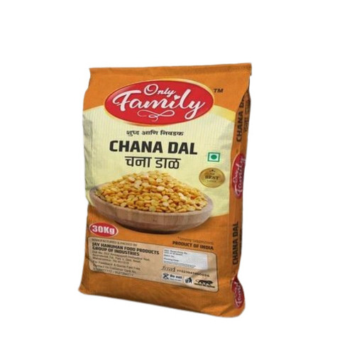 Pulses Packaging Bags - 25 Kg Storage Capacity, Multi Color Printed HDPE Material with Heat Seal Closure , 100% Virgin Quality