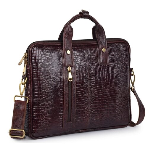 Pure Leather Bags - Color: Brown