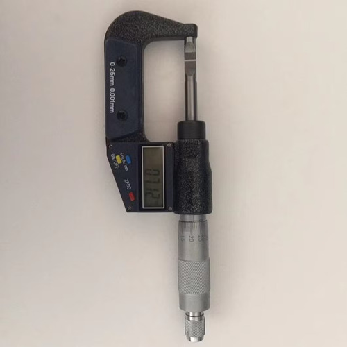 Single Point Digital Micrometer  - Color: Silver