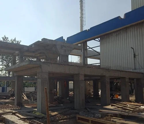 Substation Fabrication Services - RCC & Structural Steel Construction, Warranty Available, Adhering to Automobile Industry Standards