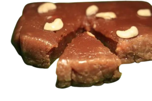 Tirunelveli Muscoth Sweet Halwa - Muscoth Material Brown Color 3 Months Shelf Life | Tasty Sweet Taste Butter-Enriched Delight