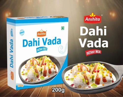 200 Gm Fresh Well Dahi Vada Instant Mix - Good Quality, 200 Gram Packaging, 6 Months Shelf Life, Store in Cool and Dry Place, Ideal for Cooking