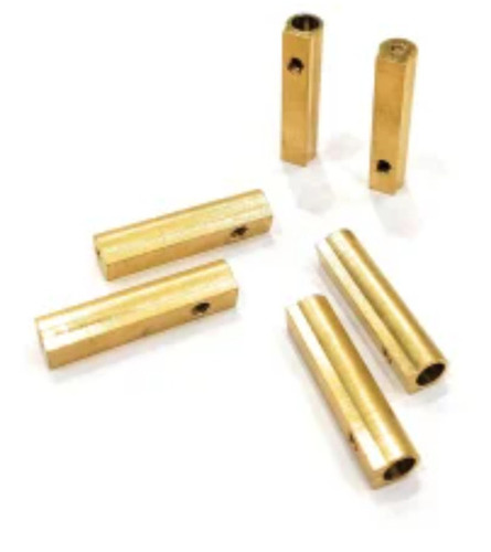 Brass Electrical Terminal - Color: Golden