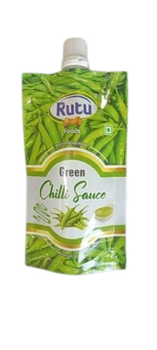 Chilli Sauce Packaging Pouches - Plastic Material, Multi Color Design | Printed Patterns for Enhanced Visual Appeal