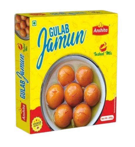 Gulab Jamun Powder - 200 Gram Box Packaging, Sweet Taste, Ideal for Food Preparation