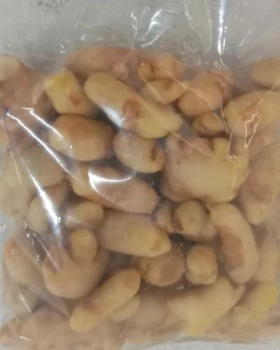 Peeled Ginger - Fresh Chopped A Grade Cooking Vegetables | Common Shape, Cooked Style, Optimum Quality