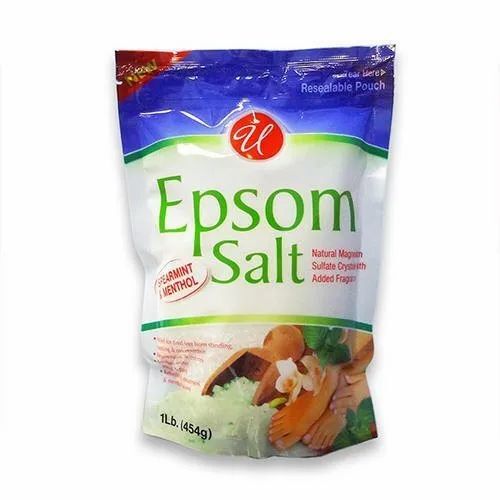 Salt Packaging Pouch - Plastic Material, Multi Color, Printed Design | Ideal for Safe and Convenient Salt Merchandising
