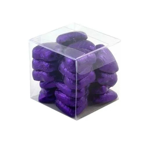 Acetate Boxes - 0-3 mm Thick, Square Shape, Transparent Color | Lightweight, Glossy Lamination, Silkscreen Printing