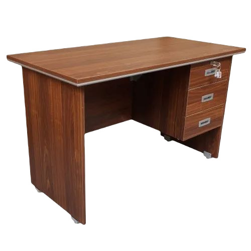 Brown Wooden Office Table