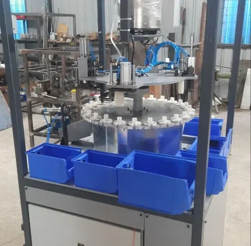 Cap Assembly Machine - Color: Blue