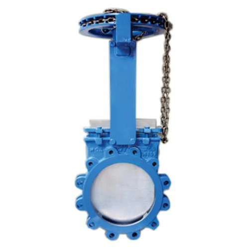 Chain Wheel Operated Knife Edge Gate Valve - Color: ................