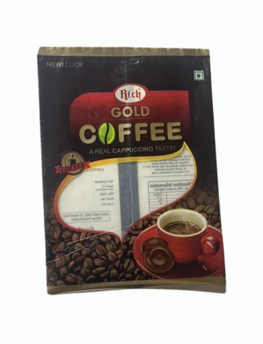 Coffee Packaging Pouch - 1 Kg Center Sealed PET Pouch with Multi Layer Lamination | Multi Color Printed with Rotogravure Technique
