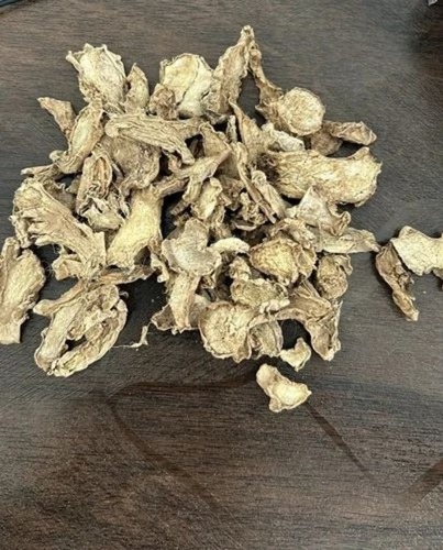 Dried Ginger Flakes - Light Brown Intense Flavor with Pungent and Slightly Bitter Taste | Whole Dried Vegetable Grade A Common Cultivation Type