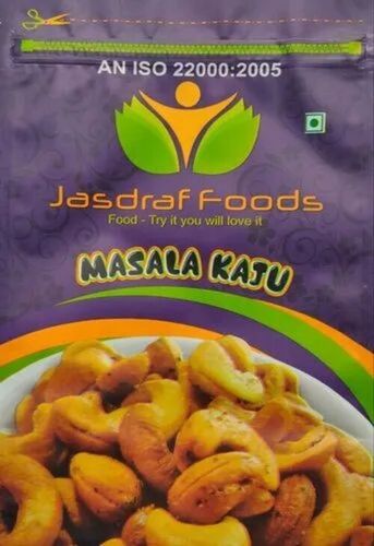 Dry Fruits Packaging Pouch - Printed Plastic , Multi Color Design for Versatile Dry Fruits Storage and Attractive Presentation