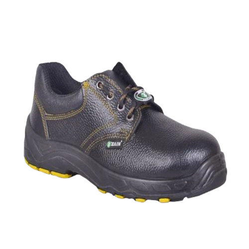 Heat Resistant Safety Shoes - Leather Material, PU Insole and Outsole, Brown Color, Durable and Hard, Men's Lace Style