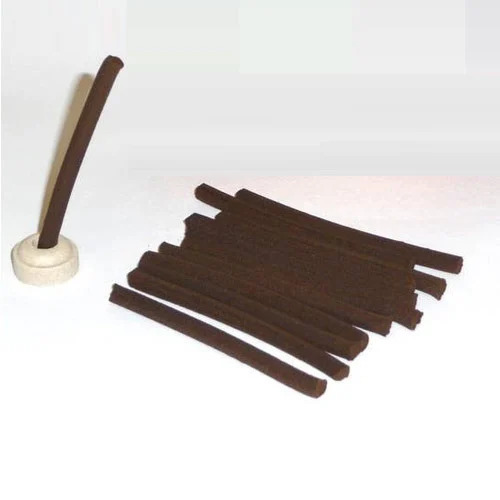 Incense Stick - Charcoal Material, 5 Inches Length, Brown Color, 25 Minutes Burning Time | Handmade, Rose Fragrance, Eco-Friendly