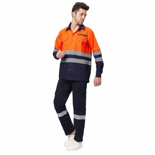 Industrial Workwear Uniform - Canvas Material Unisex Plus Size Orange and Black | Breathable Lightweight Customizable with Company Logos Moisture-Wicking Properties Safety Compliant