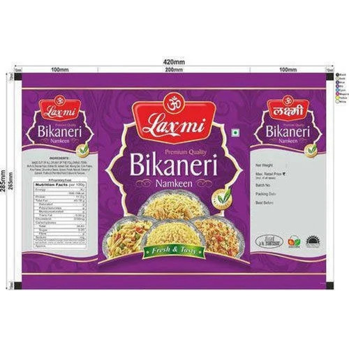 Namkeen Packaging Pouch - Bag Type: Fdg