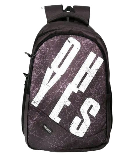 School Bag - Polyester Multi-Use Backpack | Moisture Proof, Zipper Top Closure, Perfect for College, Vibrant Multicolor Design