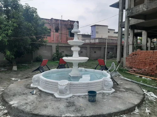 White Marble Fountain - Color: All