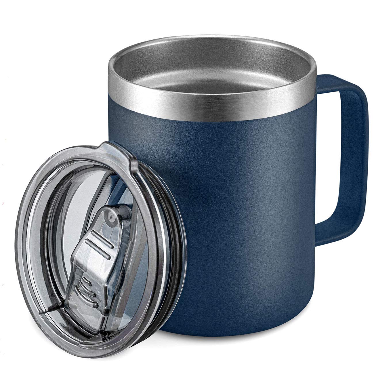 Stainless Steel Insulated Coffee Mug With Handle