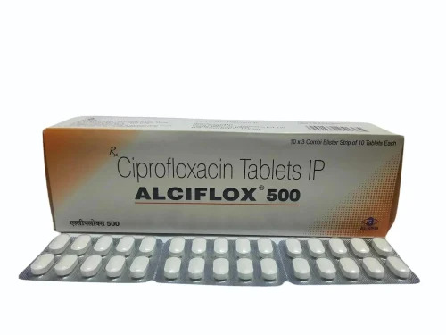 500mg Alkem Alciflox Ciprofloxacin Tablets Ip