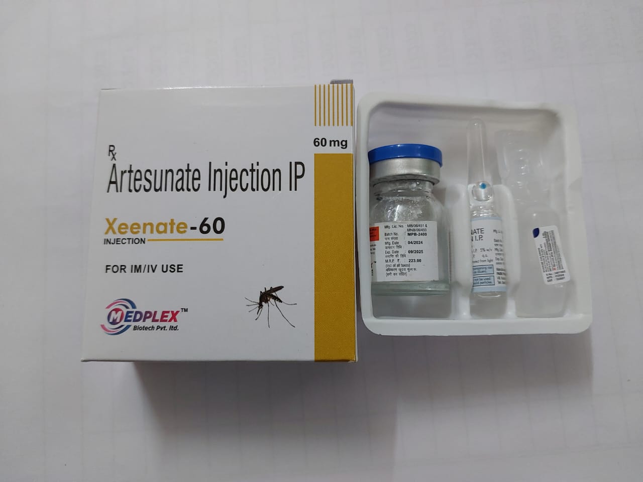 Artesunate 60mg Injection