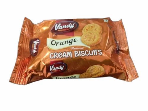 Biscuit Packaging Pouch - BOPP Material, 6x8 Inches, Multi Color, Glossy Finish, Double Layer Lamination, Printed with Rotogravure Technique