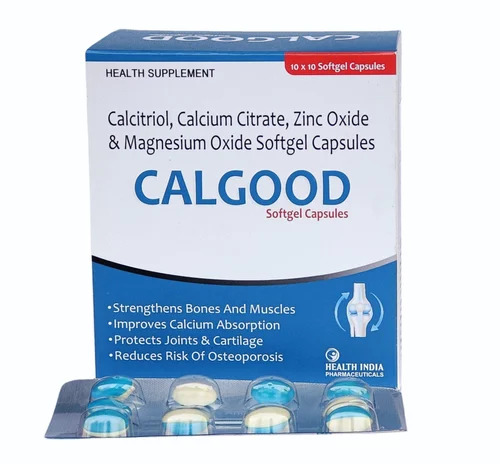 Calcitriol, Calcium Magnesium Oxide Softgel Capsules