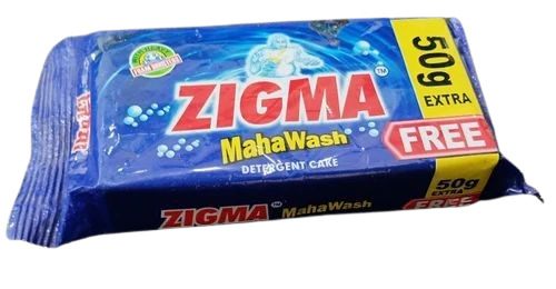 Detergent Cake Packaging Pouch - LDPE Material, Glossy Finish, Multi Layer Lamination | Multi Color Pillow Pouch, Heat Sealed Closure, Rotogravure Printed Design