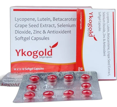 Lycopene Lutein Beta Carotene Capsules