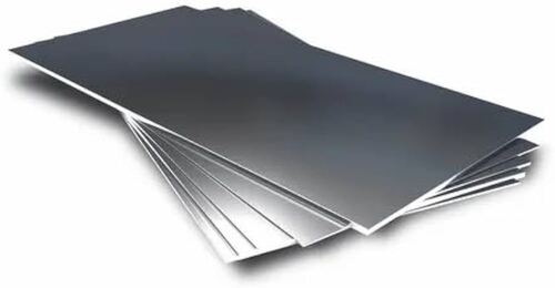 Mild Steel Sheets - Prime Quality Standard Size Polished Silver Finish Hardness of 55 HRC | Ideal for Versatile Industrial Applications