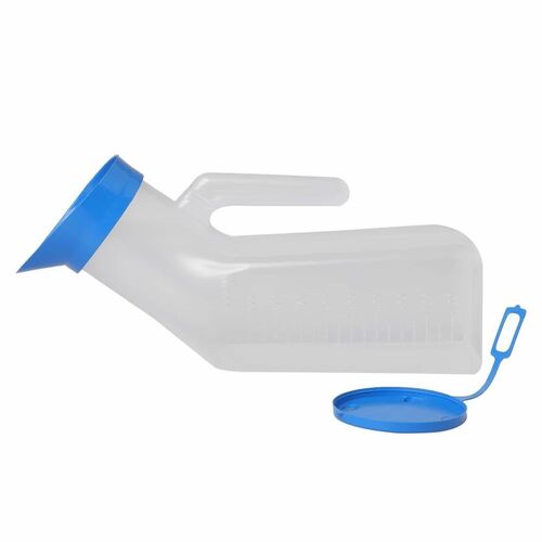 Plastic Urine Pot - Shape: Square