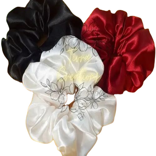 Silk Hair Scrunchies