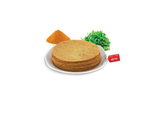 Special Methi Khakhra - Crispy Salty Snack , Flavorful Vegetarian Treat