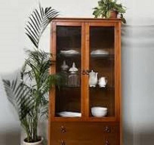 wooden cupboard