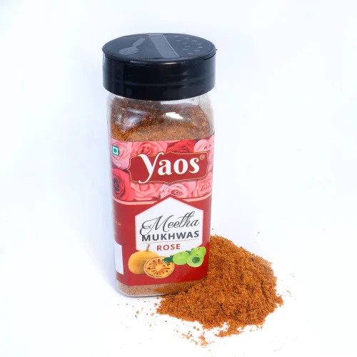 Yaos Meetha Rose Mukhwas - Sweet Flavorful Mouth Freshener | Soft Texture, Fruity Taste