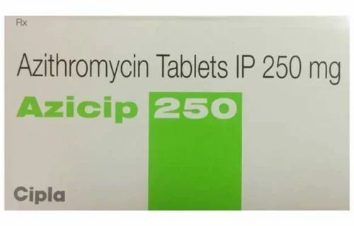 250 Mg Azithromycin Tablets- Azicip 250 Tablets
