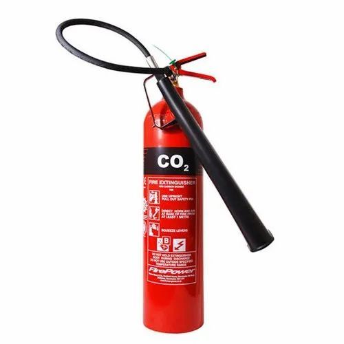 4.5 Kg Co2 Fire Extinguisher - Color: Red