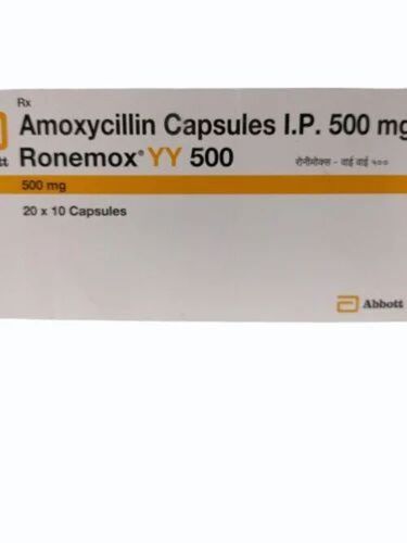 Amoxycillin Capsules - 500 Mg | Quality Treatment for Bacterial Infections Good Packaging Shelf Life of 2 Years Ideal for Medical Use
