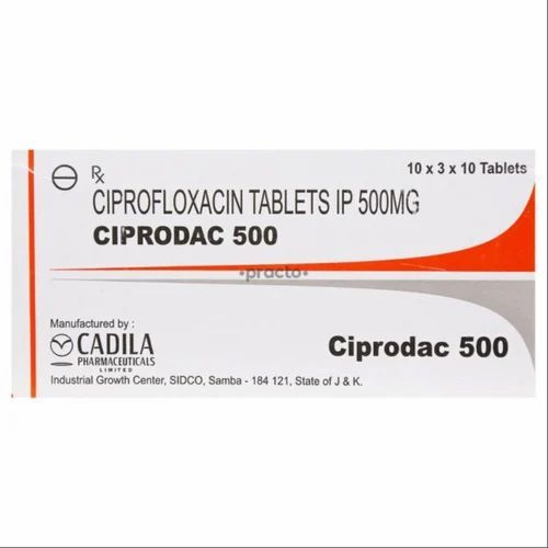 500 Mg Ciprofloxacin Tablets- Ciprodac 500 Tablets
