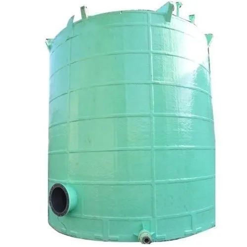 8000 Litre Industrial Frp Storage Tank - Color: Green