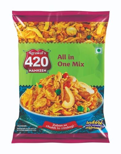 All In One Mixture Namkeen - Packet, FSSAI Certified | Good Quality, Tasty, Shelf Life 6 Months, Salty & Spicy Flavor