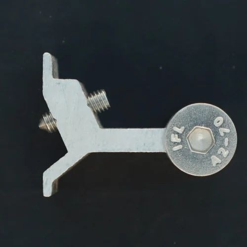 Aluminium R-40 Mullion Corner Cleat For Aluminum Door and Window - Grey, 14mm Size | Sturdy Aluminium Material, Easy to Install, Corrosion-Resistant Finish